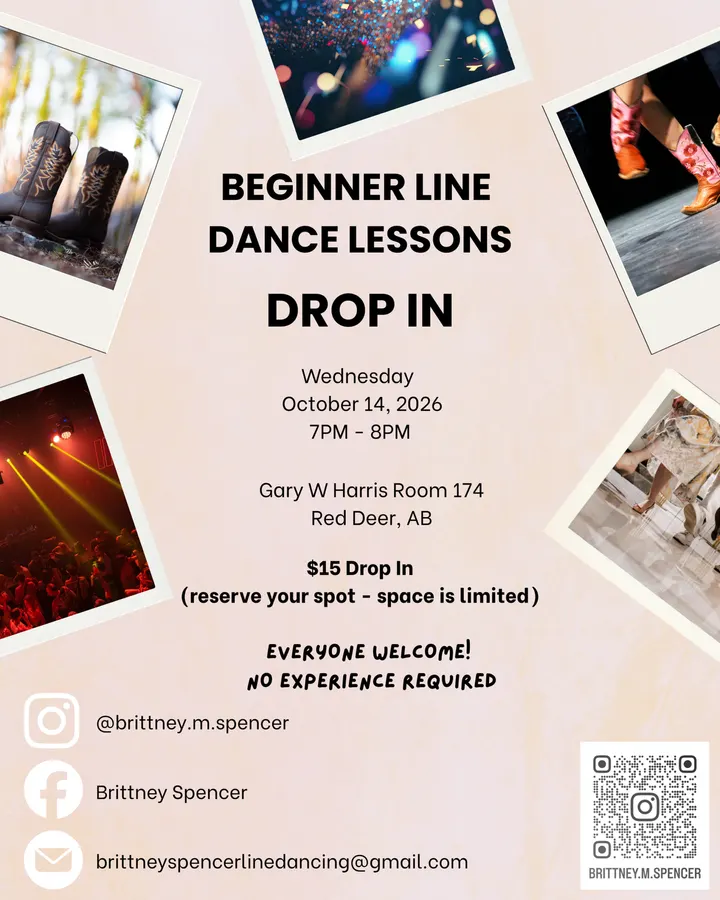 Beginner Line Dance Lessons – Drop In