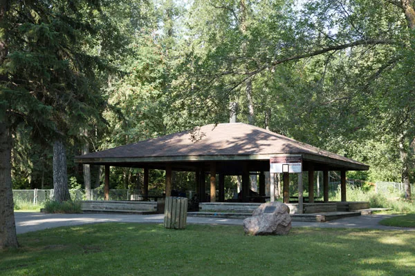 Rotary Park Picnic Shelter. Confirm the booking and included facilities through the rental service.